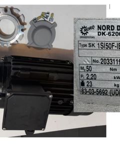 Mot-g 2,20 230/400 50 7:1 for trough auger M&M DM